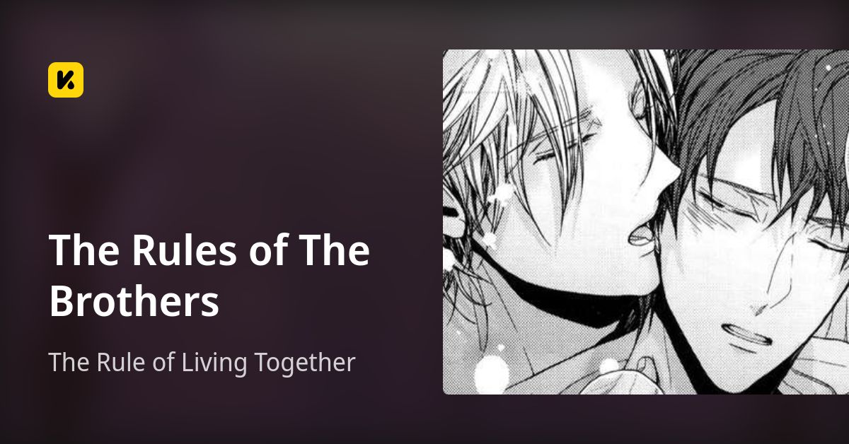 The Rules of The Brothers | Read The Rule of Living Together 封面