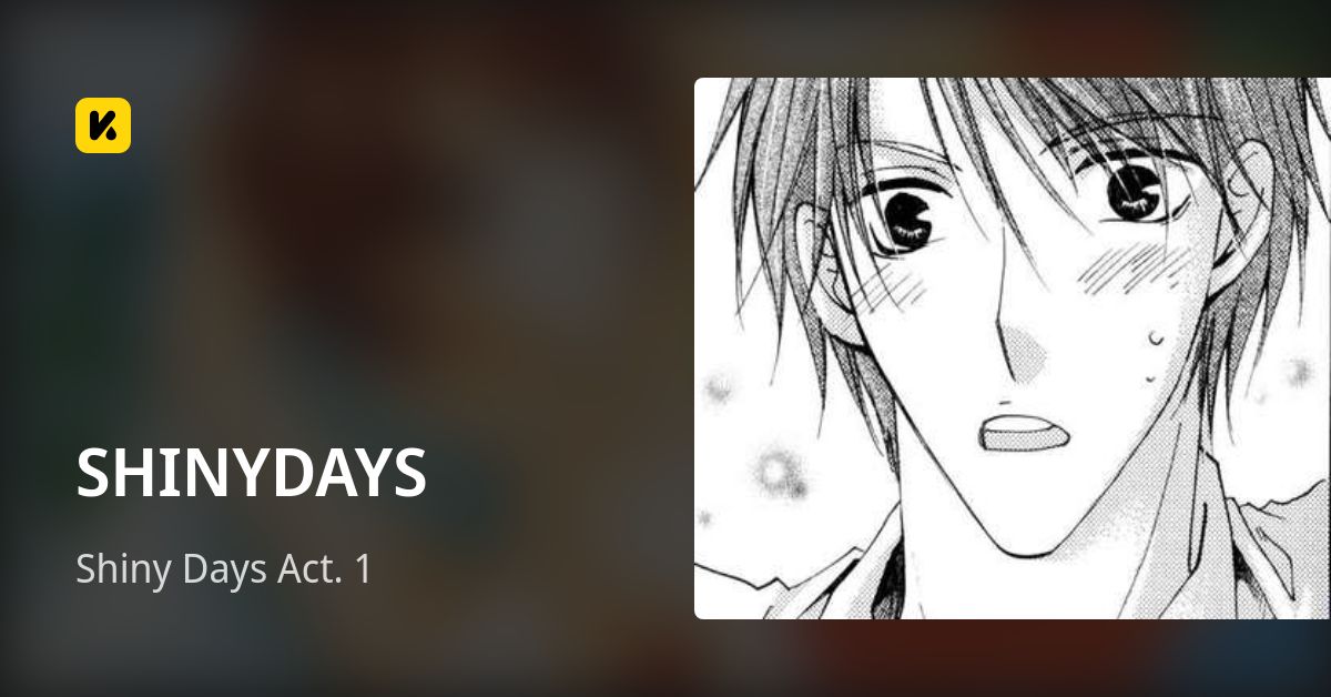 SHINYDAYS | Read Shiny Days Act. 1 封面