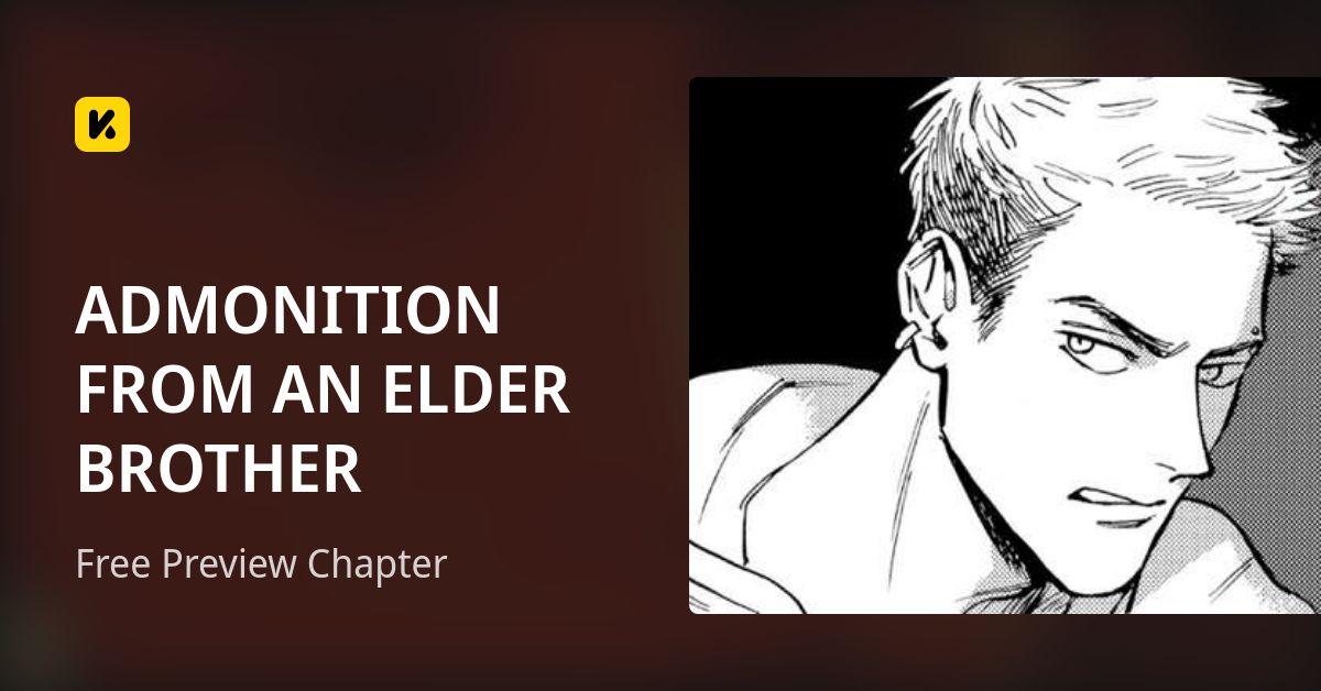 ADMONITION FROM AN ELDER BROTHER | Read Free Preview Chapter 封面