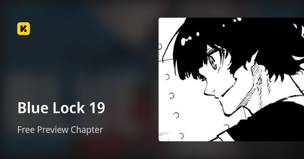 Blue Lock 19 | Read Free Preview Chapter 封面