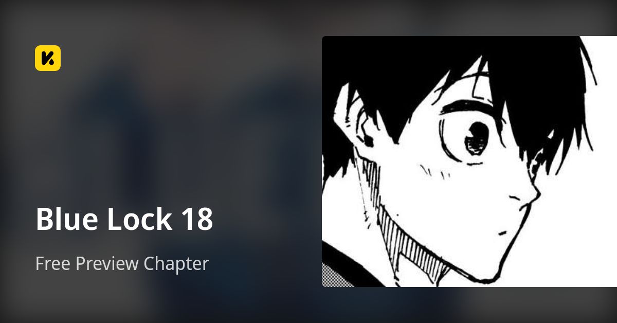 Blue Lock 18 | Read Free Preview Chapter 封面