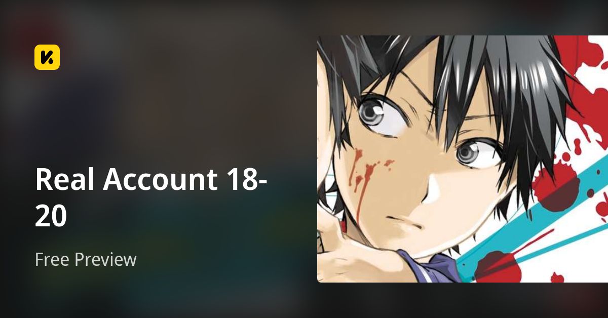 Real Account 18-20 | Read Free Preview 封面