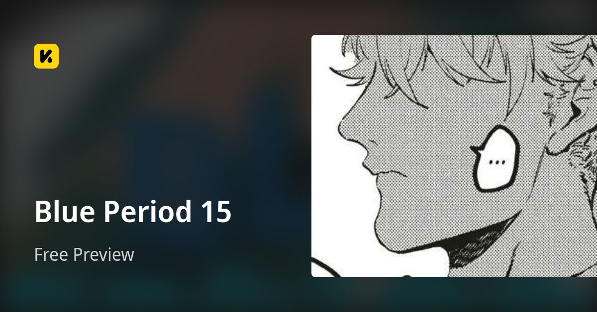 Blue Period 15 | Read Free Preview 封面