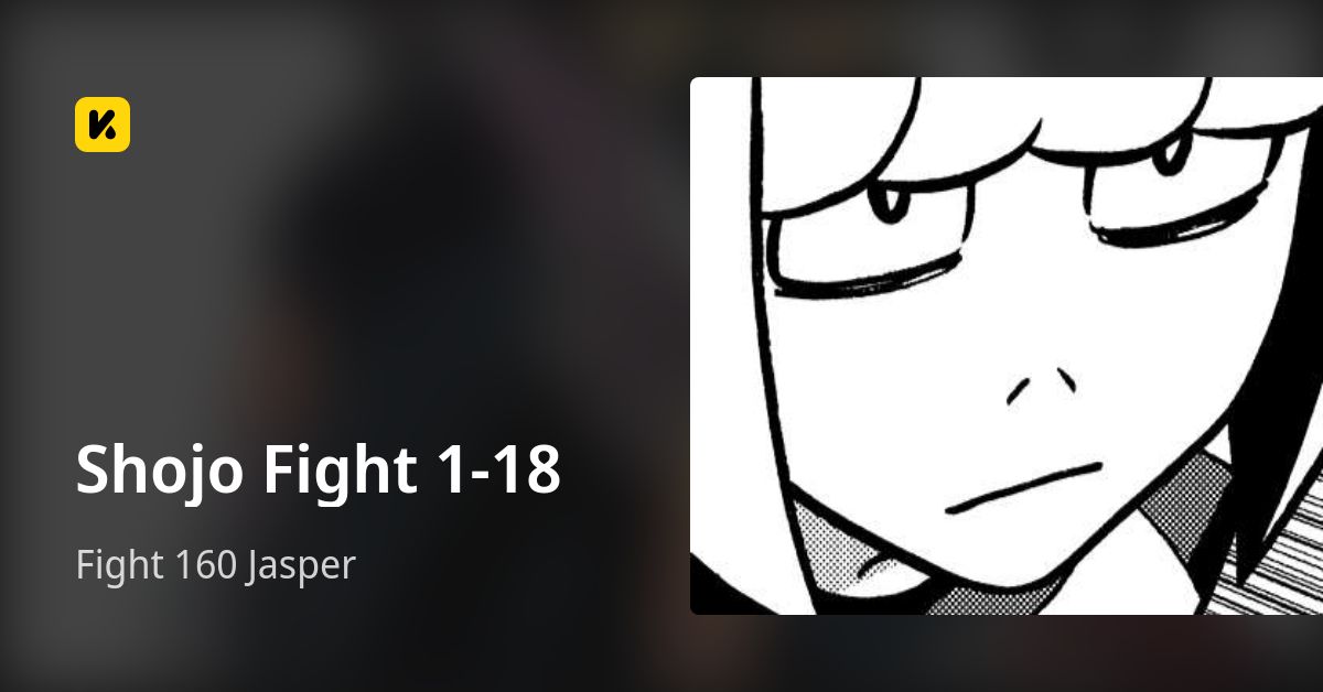 Shojo Fight 1-18 | Read Fight 160 Jasper 封面