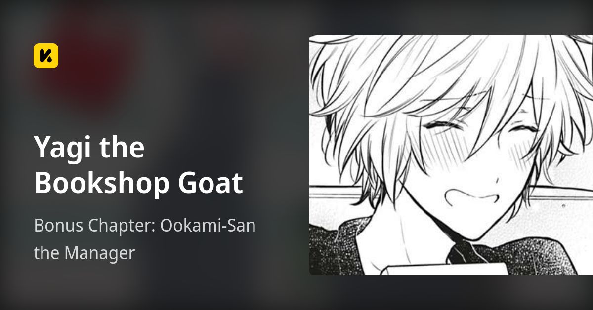 Yagi the Bookshop Goat | Read Bonus Chapter: Ookami-San the Manager 封面